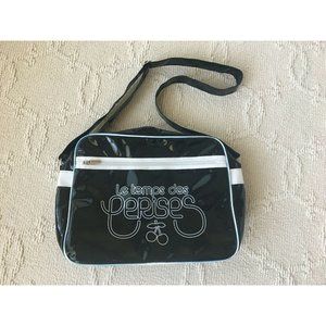 Le Temps des Cerises Women's Rumba Line Messenger Bag Handbag Black